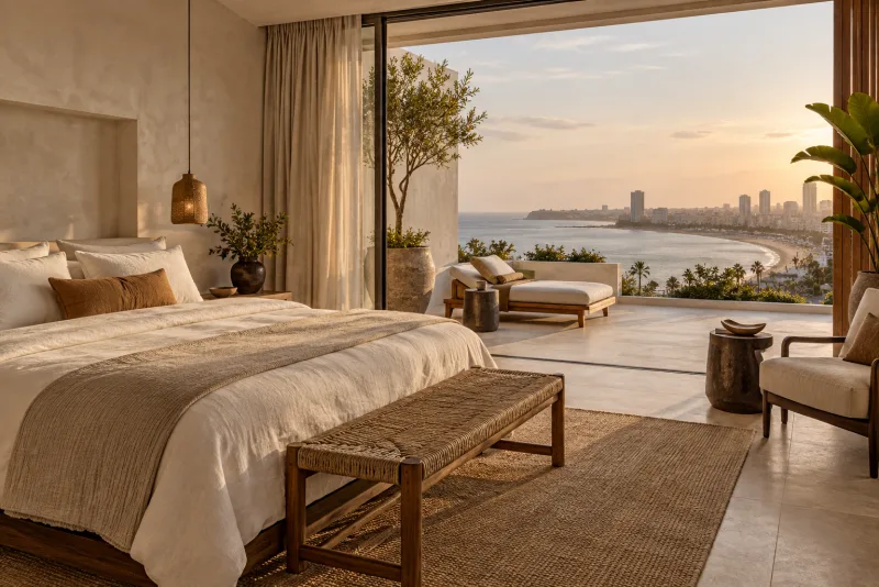 Suite Terraço — imagem ilustrativa gerada